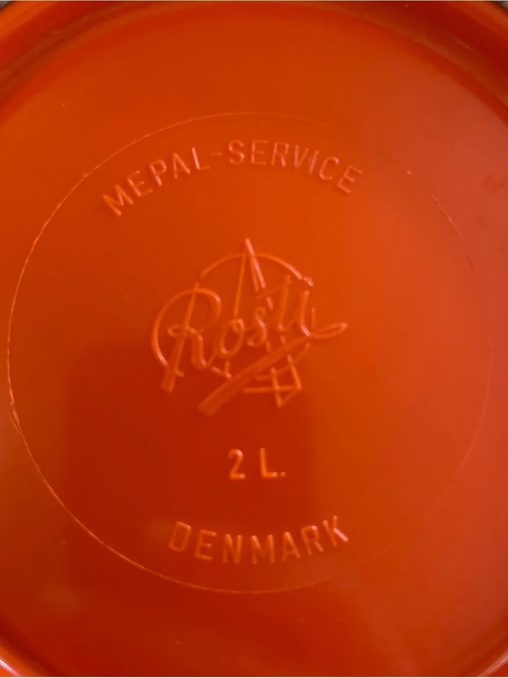 Bright Orange Mixing Bowl - Durable Kitchen Bowl
